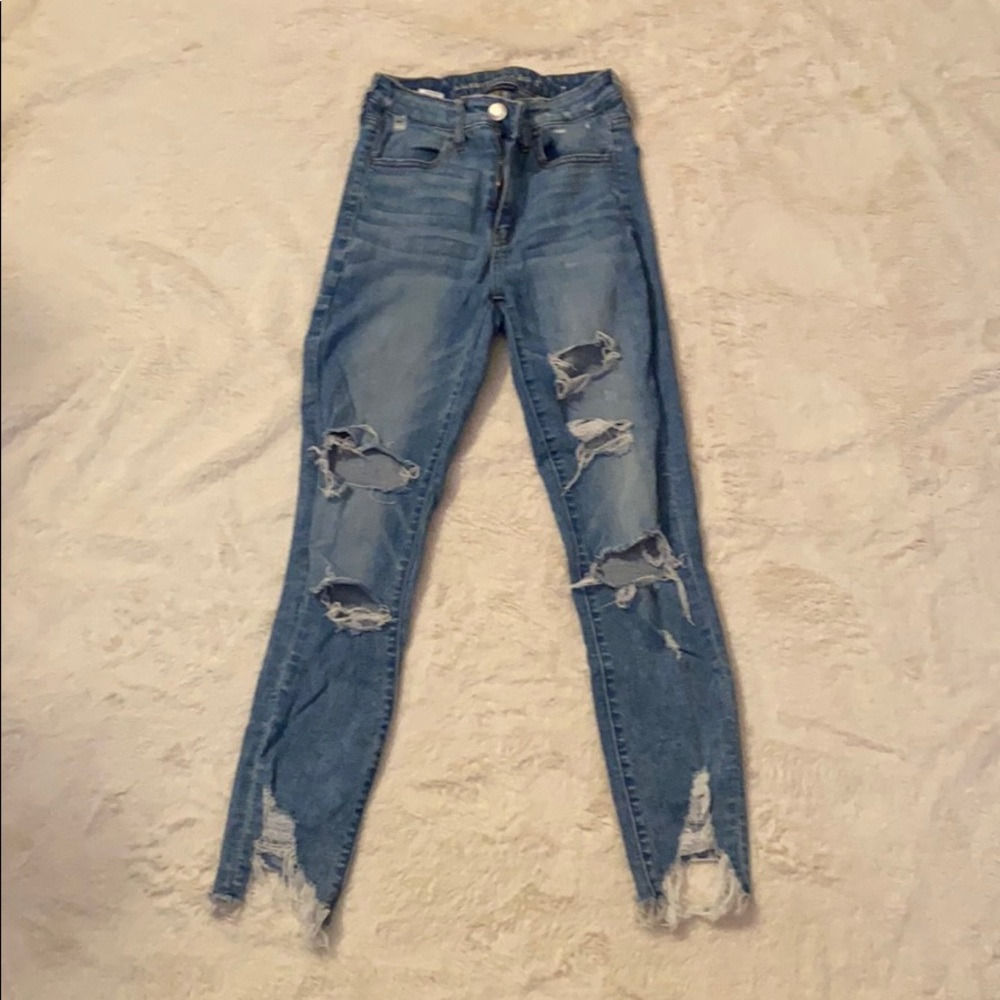 AE N(e)xt Level Stretch High Rise Denim Jeans